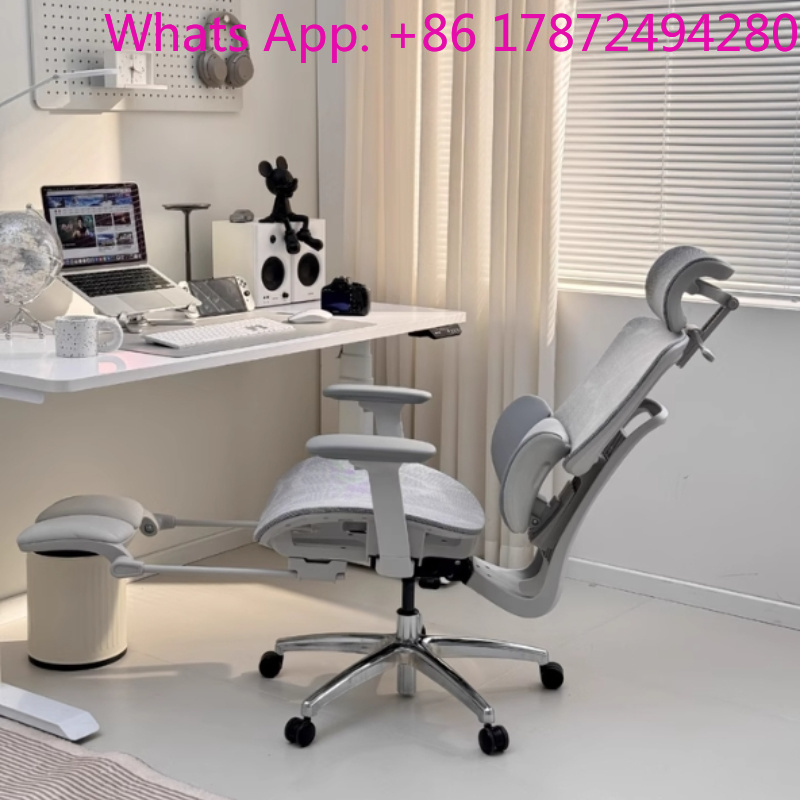 Office Furniture Now - ลดราคาตอนนี้ เก้าอี้สำนักงานทรงบัลลังก์ นอร์ดิก พร้อมที่พักเท้า ยืดหยุ่น นั่งสบาย