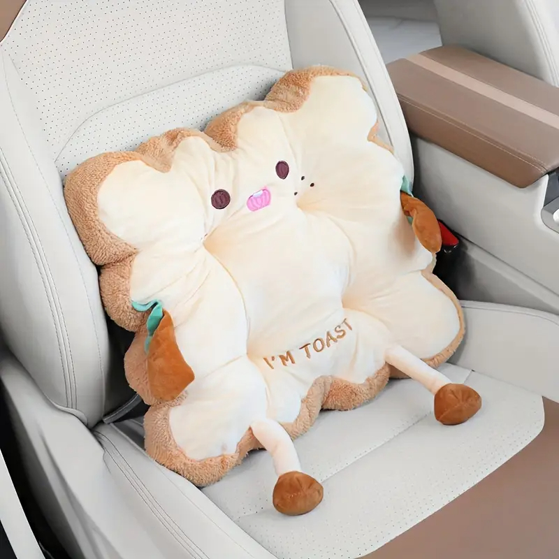 Office Furniture Ideas - 1 PC รถสนับสนุนเอวน่ารัก Toast Cushion BUTT
