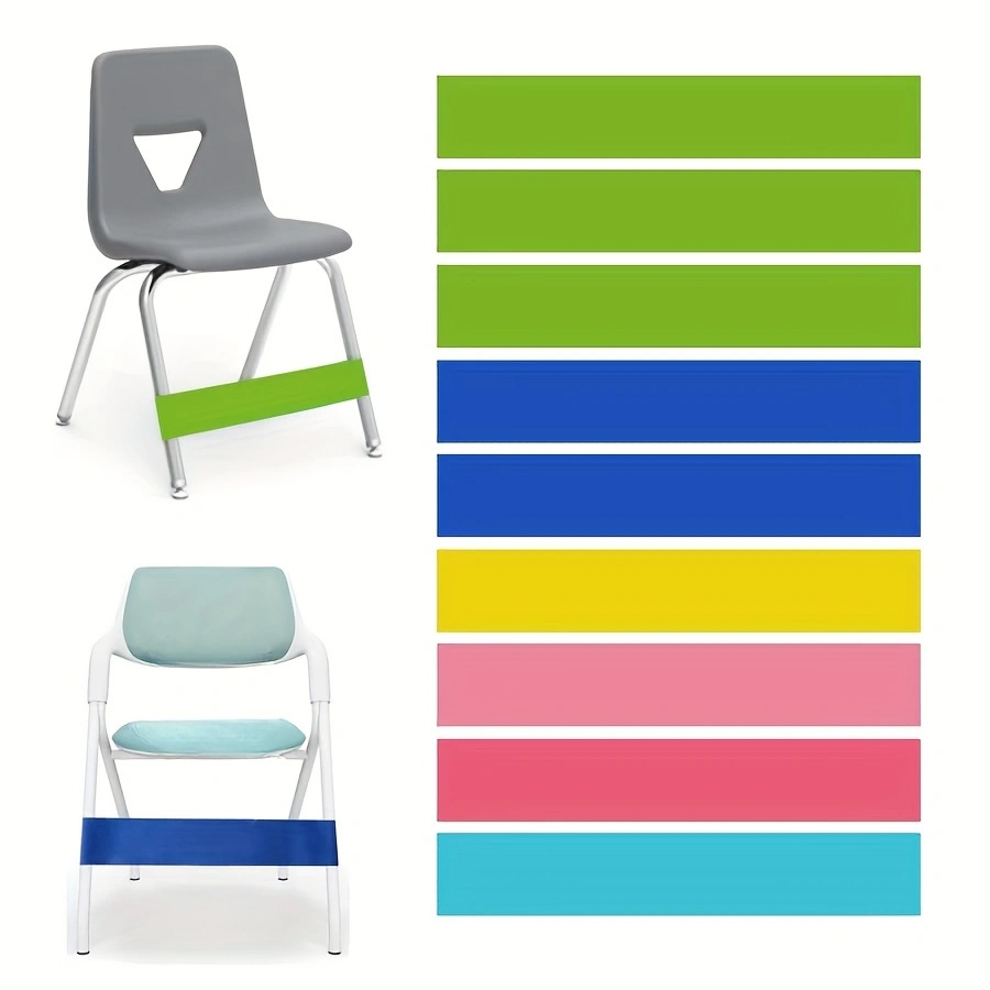 Office Furniture Ideas - วงยืดหยุ่น 1 ชิ้นสําหรับเท้าที่ระคายเคือง, วงลดความเครียดสําหรับขาเก้าอี้ในห้องเรียน, เหมาะสําหรับห้องเรียนนักเรียน-สํานักงาน