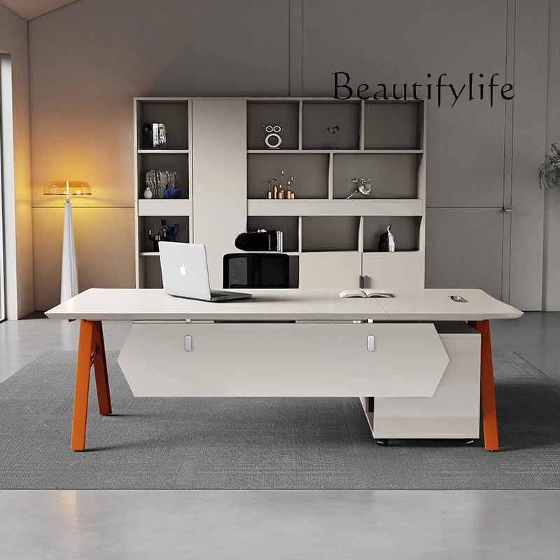 Office Furniture Jb - โต๊ะทำงานออฟฟิศ JB Asthetic สไตล์มินิมอลอเนกประสงค์ โต๊ะทำงานดีไซน์เนอร์สำหรับผู้บริหาร เฟอร์นิเจอร์สำหรับคอมพิวเตอร์