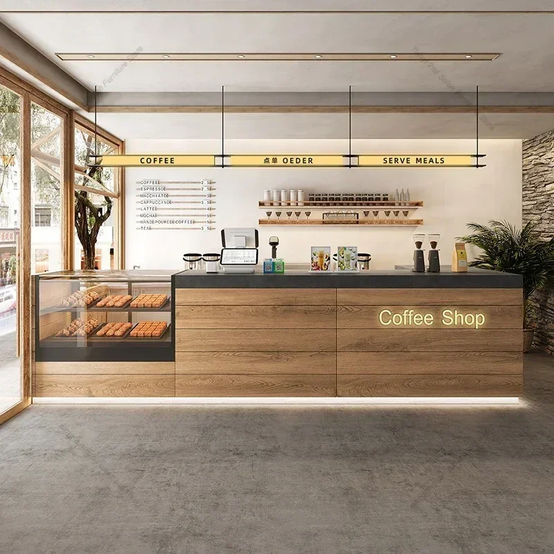 เคาน์เตอร์ต้อนรับร้านกาแฟเบเกอ - Office Furniture Jb บทวิจารณ์และราคา