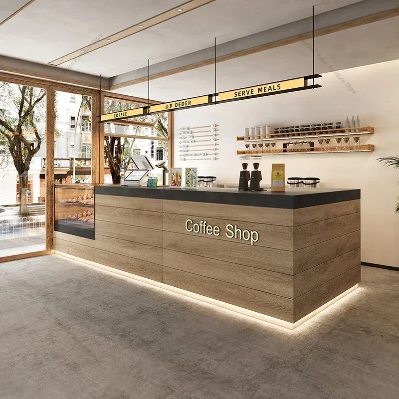 เคาน์เตอร์ต้อนรับร้านกาแฟเบเกอ - Office Furniture Jb บทวิจารณ์และราคา