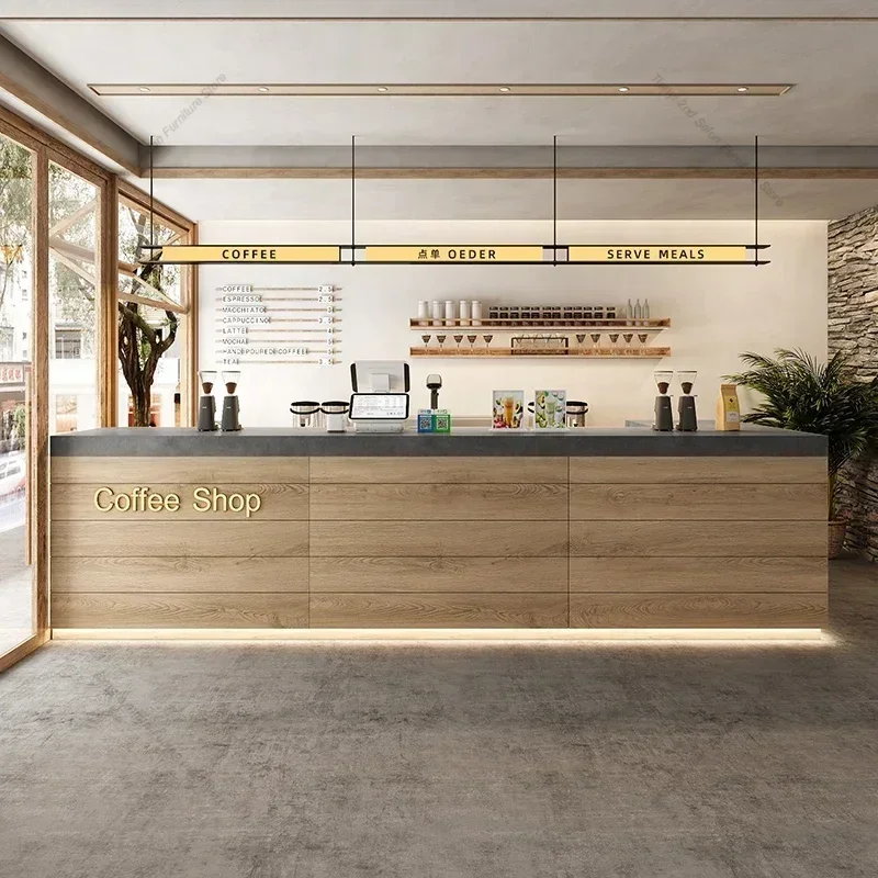 เคาน์เตอร์ต้อนรับร้านกาแฟเบเกอ - Office Furniture Jb บทวิจารณ์และราคา