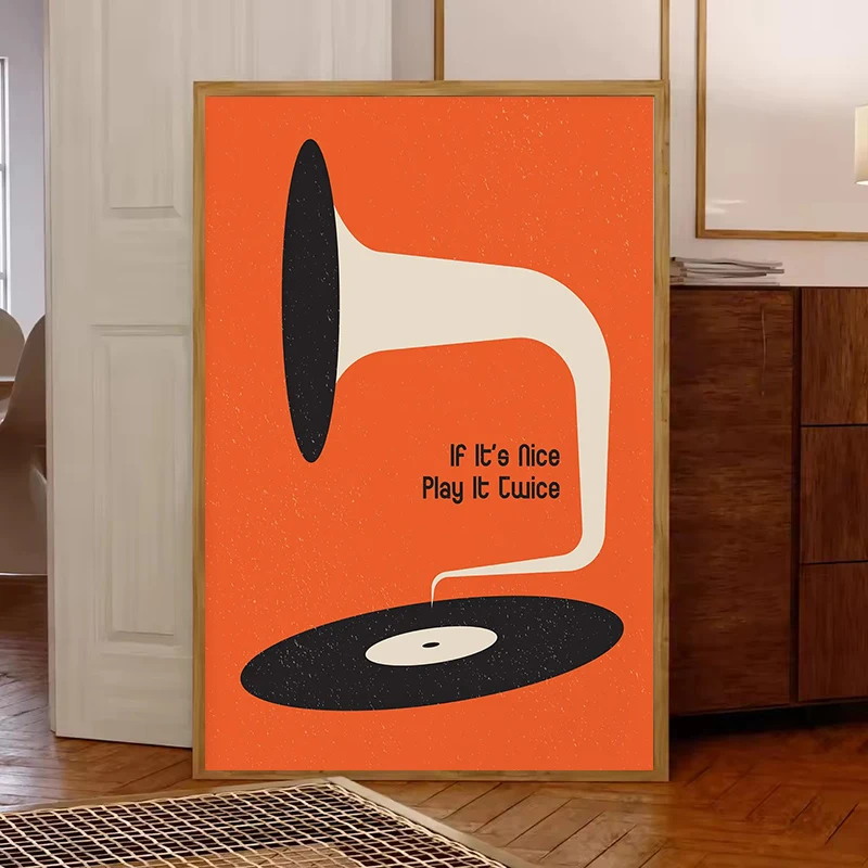 แผ่นเสียงไวนิลสไตล์มิดเซ็นจูรี - Office Furniture And Design บทวิจารณ์และราคา