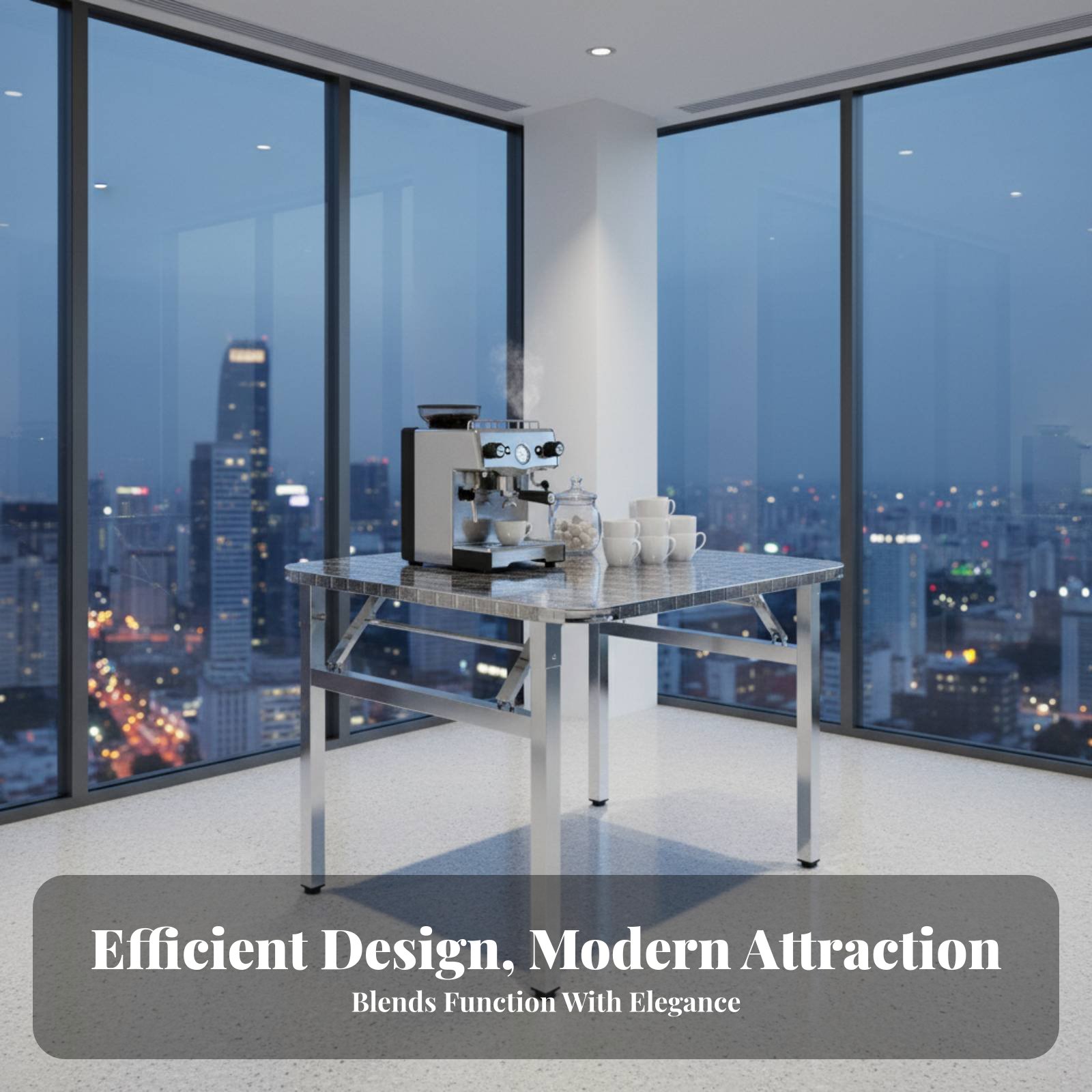 โต๊ะพับรูปสี่เหลี่ยมผืนผ้า ดีไ - Office Furniture And Design บทวิจารณ์และราคา